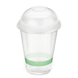 12-14oz Frappe Cups & Domed Lids Combo