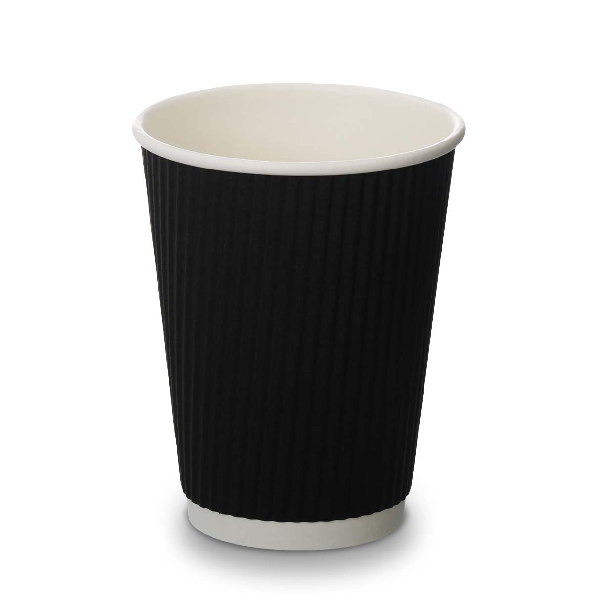 12oz Black Ripple Cups (500)