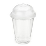 12oz Smoothie Cups & Domed Lids Combo