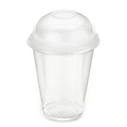 12oz Frappe Cups & Domed Lids Combo