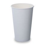 16oz Single Wall White Paper Cups (100)