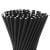 Paper Drinking Straws - Black (250)